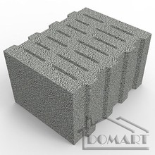 Керамзитобетонные блоки калиброванные 300х400х240 мм (МЖБ)